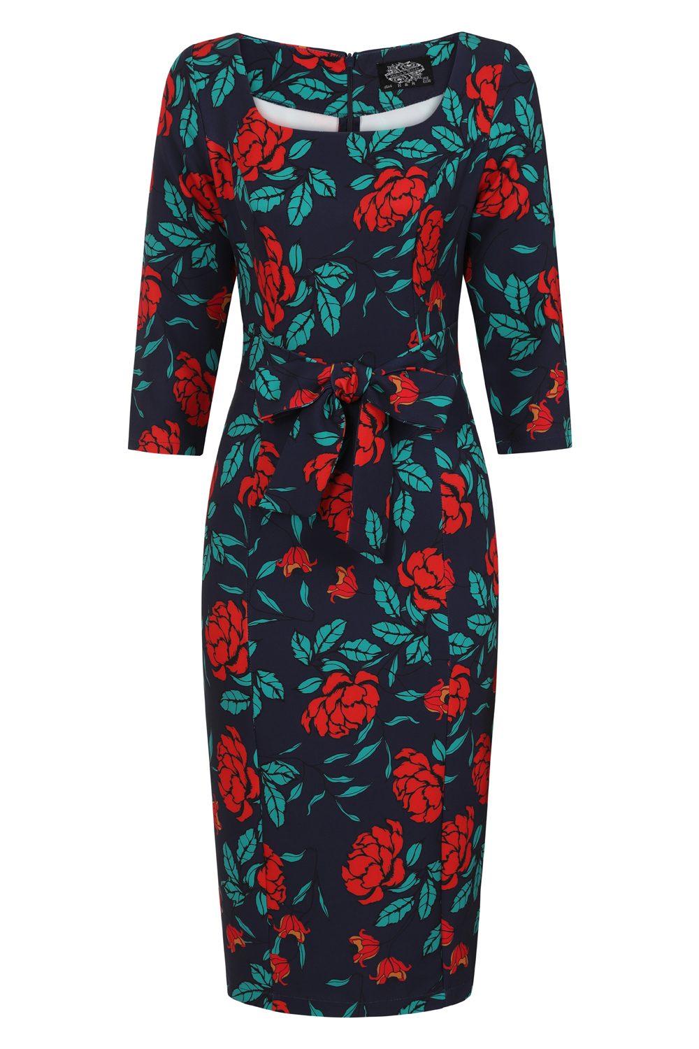 Dahlia Rose Wiggle Dress